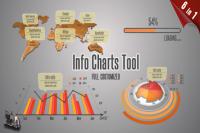 پروژه افتر افکت آماده info charts project folder
